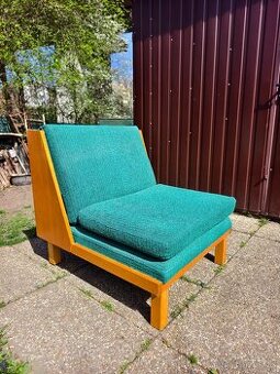 Nádherné Unikátní rozkládací Retro /postel křeslo Brusel