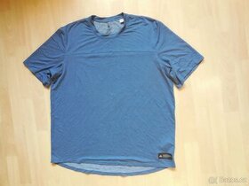 pánské Adidas modré sport tričko kr.ruk 2XL-3XL
