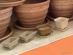 keramické KVĚTINÁČE malé pro bonsaje, kaktusy, sukulenty
