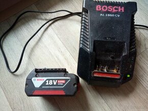 Akumulátor + nabíječka Bosch 18V