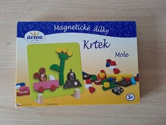 Magnetické  dílky krtek