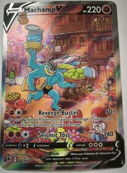 Machamp V Alt Art #172 Astral Radiance Pokémon
