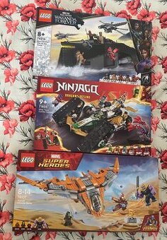 Lego 76214 71820 76107 nové, Nerozbalené