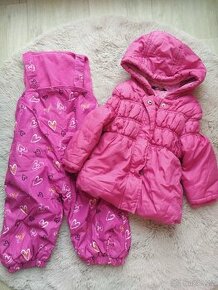Set - bunda + oteplovačky vel. 18-24 měs.