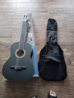 KYTARA klasická, černá, nepoužitá - 1