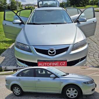 MAZDA 6 2,0 16v KLIMATIZACE, ALU KOLA, EL.OKNA..