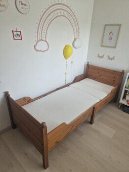 Dětská rostoucí postel IKEA SUNDVIK dřívější verze - 2 kusy
