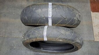 Pneu 120/70-17 + 170/60-17 Continental