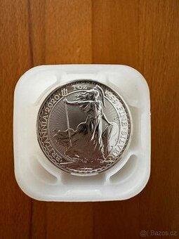 STŘÍBRNÁ MINCE 1 OZ BRITANNIA 2020