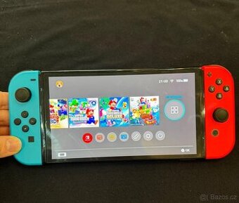Nintendo Switch Modchip OLED 1TB + 150 her mario