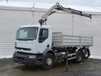 RENAULT Premium 370.26 6x2 hydraulická ruka
