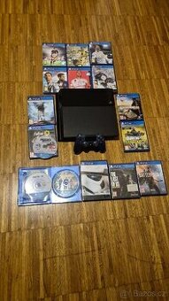 PS4 500GB + Hry za příplatek