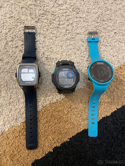 3× digitální hodinky – SECCO + Atlas For Men, 2 funkční