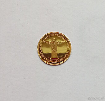 Pamětní medaile – Kristus Spasitel (Niue 2021) – zlato