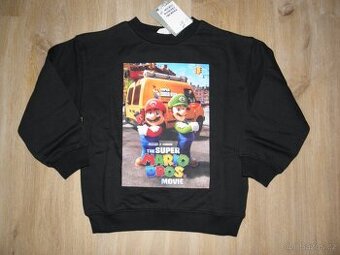 Nová mikina se Super Mariem zn. H&M vel.110/116
