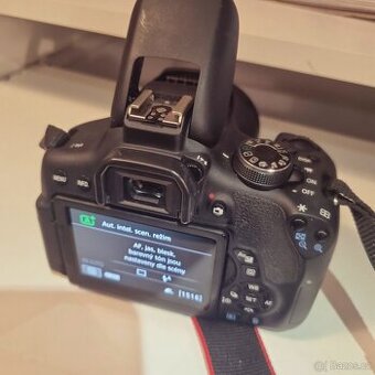 Canon EOS 750D – minimálně používaný – komplet set