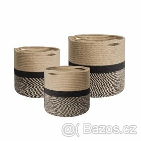 3x úložný koš / sada - nové