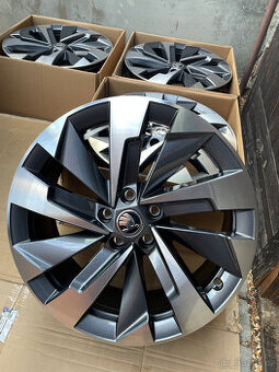 NOVÉ ALU ŠKODA KODIAQ II HALTI Anthracite 7,5x19 ET40