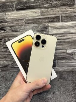 iPhone 14 Pro 128GB Gold, baterie 83%