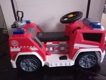 Hasičské auto elektrické