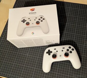 Google Stadia Controller – Bluetooth, bílá