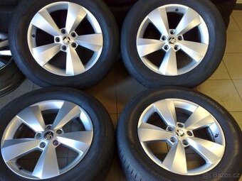 alu kola skoda 5x112 r17 original kodiaq letni 215/65/17