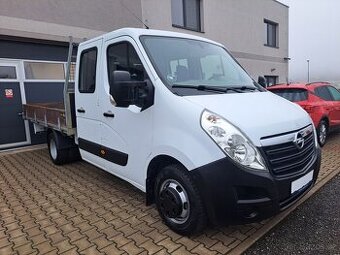Opel Movano 2.3CDTI, 7míst, valník ZÁRUKA, odpočet DPH