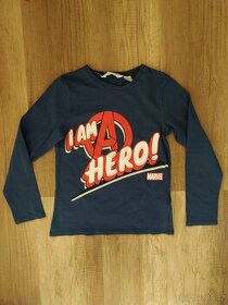 Triko hrdinové Marvel Zn.H&M vel.122-128