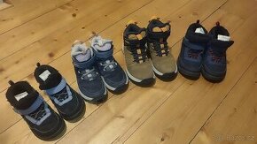 Dětské zimní boty kotníčkové