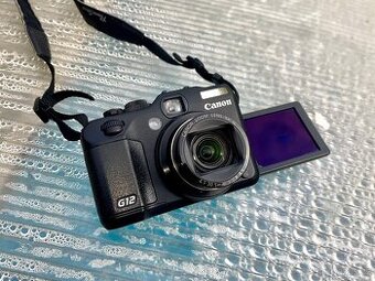 Canon Powershot G12 digitální vintage fotoaparát digicam