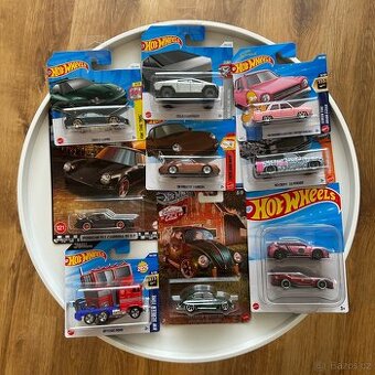 Hot wheels kolekce, set, sada