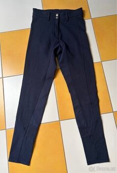 Dětské rajtky Tchibo, tmavomodré, vel.158/164, nepoužité