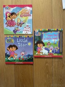 Dora the Explorer, 3 dětské knihy v Aj