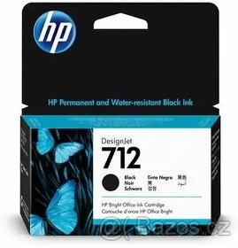 HP 3ED70A č. 712 černá