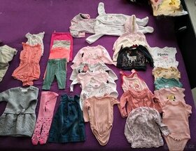 Oblečení pro miminko holčičku vel. 68 - 1
