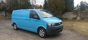 Vw T5 2.0tdi Obytná dodávka,topení,tv,stan.Nové rozvody atd.