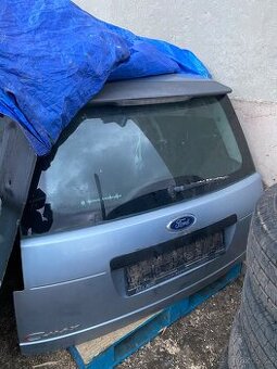 Prodám zadní vrata Ford C-Max (modrá metalíza) s spoilerem