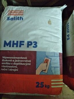 Vápennocementová štuková omítka MHF P3