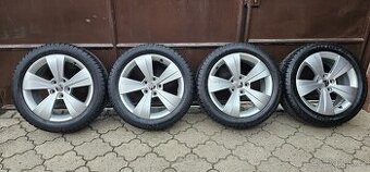 Originál alu Škoda Superb 3 5x112 225/45 R17 - 8,5mm zimní