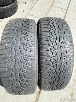 Dvě zimní pneu Nokian 205/65/16