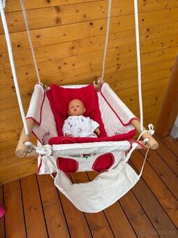 Houpačka pro miminka - Ecobaby folk - 1