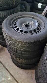VW,AUDI.škodaPLECH KOLA 5X112, 215/60/16 - 95H - ZIMA Č - 42