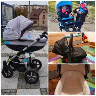 Kočárek Dorjan Baby Boat - trojkombinace s kompletní výbavou