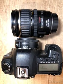 Canon 5D Mark II a objektivy