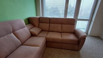 Obyváková sedací souprava + taburet