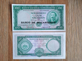Mozambik - 100 escudos - rok 1961