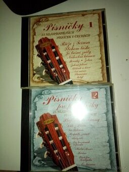 Prodám 2 origo CD České-Písničky 1,2