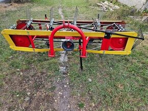 Shrnovač a obraceč sena za malotraktor