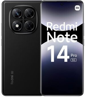 NOVÝ Xiaomi Redmi Note 14 Pro 5G 8GB/256GB černý