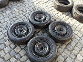 ZIMNÍ PNEU + DISKY 165/70R14 FIAT 14"